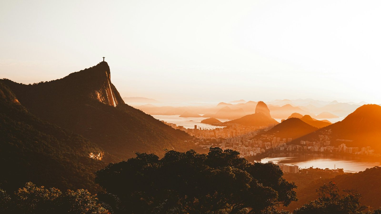 Blick über Rio de Janeiro