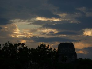 Sunset Tikal