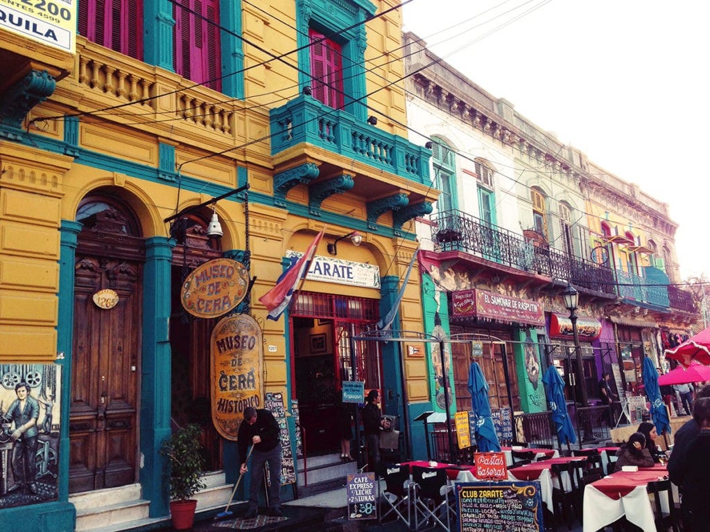 La Boca, Buenos Aires - Tango, bunte Häuser und ein Fussballheld 6