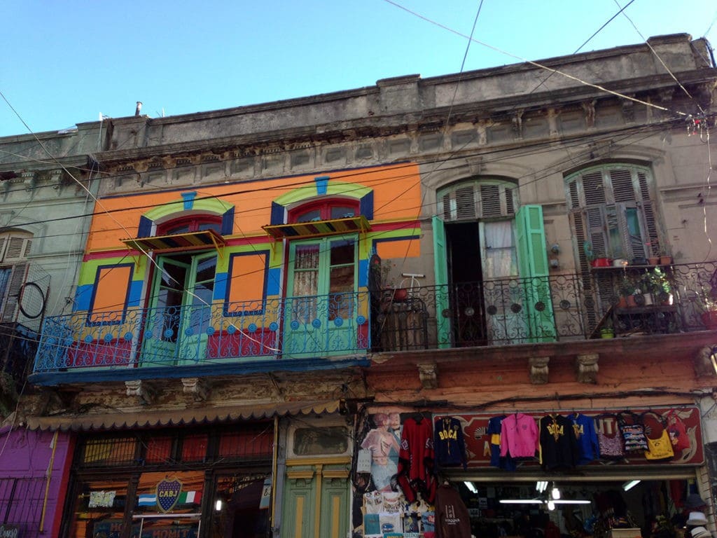 La Boca, Buenos Aires - Tango, bunte Häuser und ein Fussballheld 15