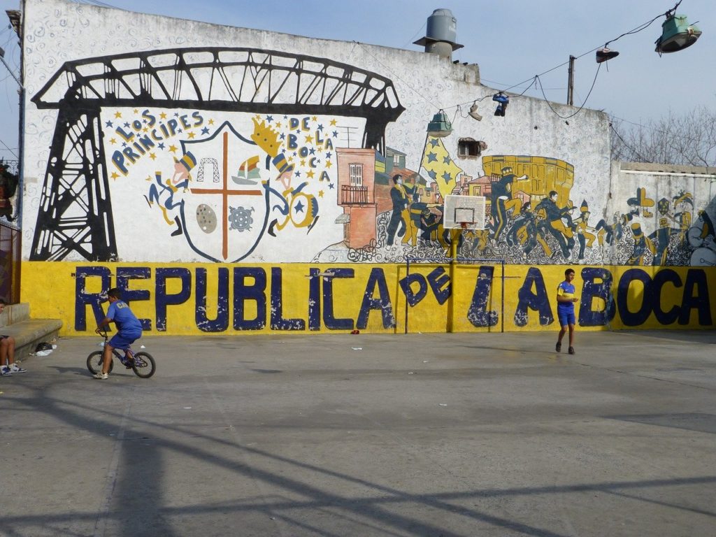 La Boca, Buenos Aires - Tango, bunte Häuser und ein Fussballheld 4