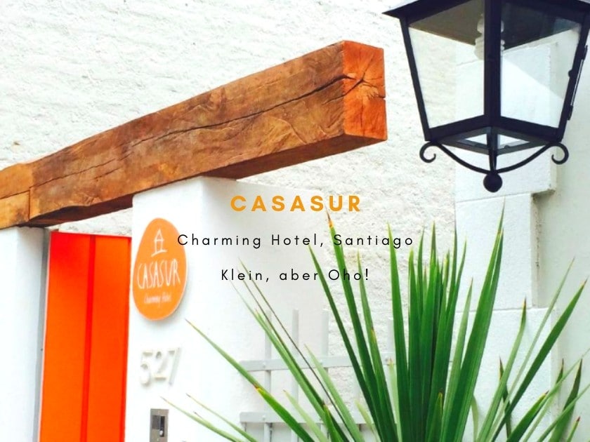 CasaSur Charming Hotel, Santiago: Klein, aber oho!