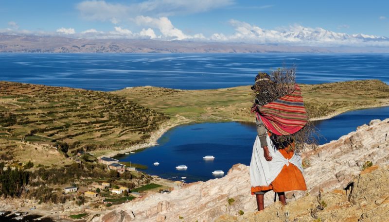 Isla del Sol Von Copacabana zur Sonneninsel im Titicacasee