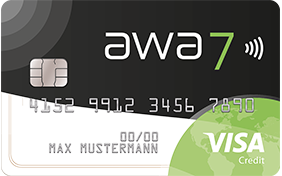 Awa 7 Reisekreditkarte