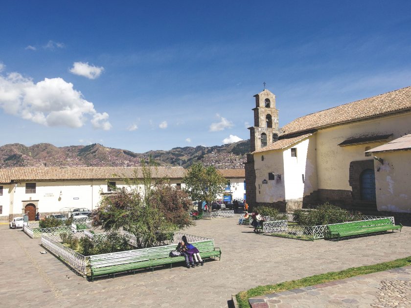 Cusco Sehenswürdigkeiten SanBlas Plaza