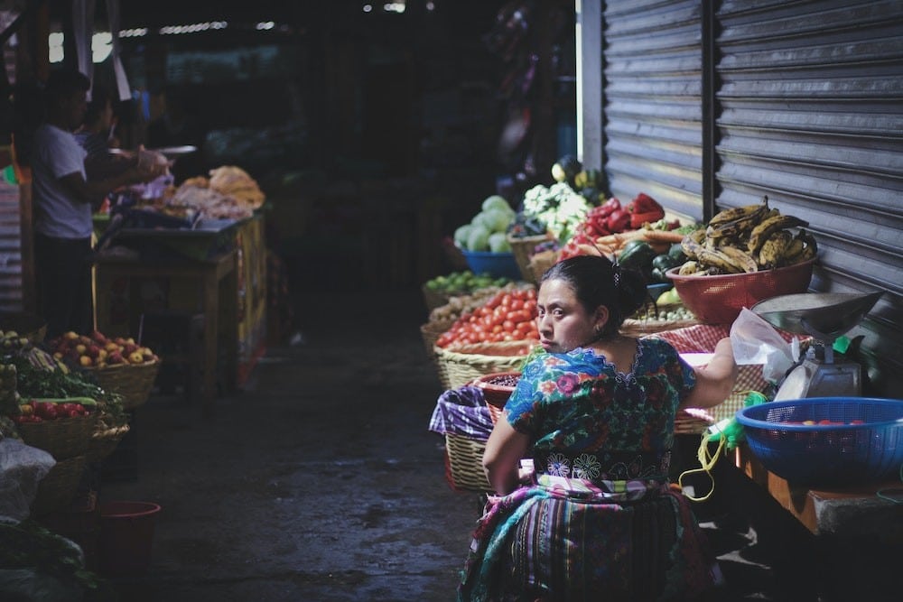 Markt Chichicastenango Guatemala