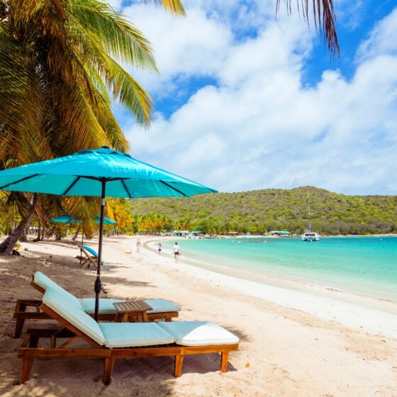 Die schönsten Karibikinseln - St. Lucia Strand